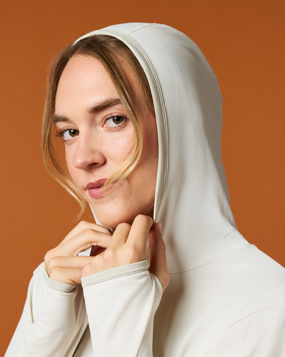 Sombra Sun Hoodie - Women's - Chalk - US 2750