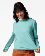 Sombra Sun Hoodie - Women's - Tide Pool - US 9212