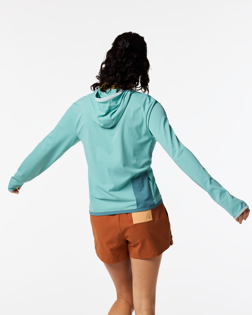 Sombra Sun Hoodie - Women's - Tide Pool - US 9212