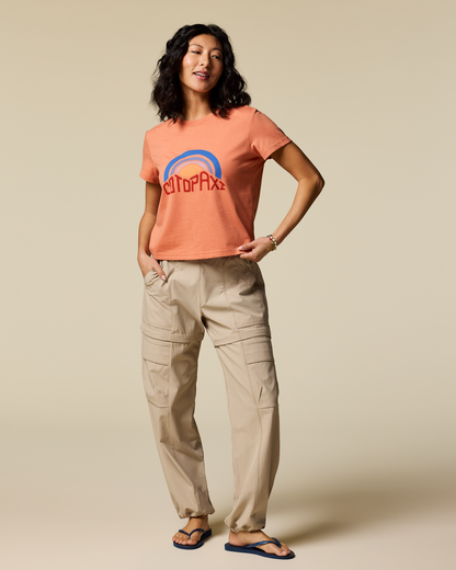 Sunset Embers T-Shirt - Women's - Grapefruit - US 8475