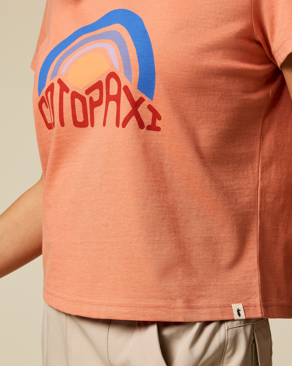 Sunset Embers T-Shirt - Women's - Grapefruit - US 8475