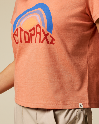 Sunset Embers T-Shirt - Women's - Grapefruit - US 8475