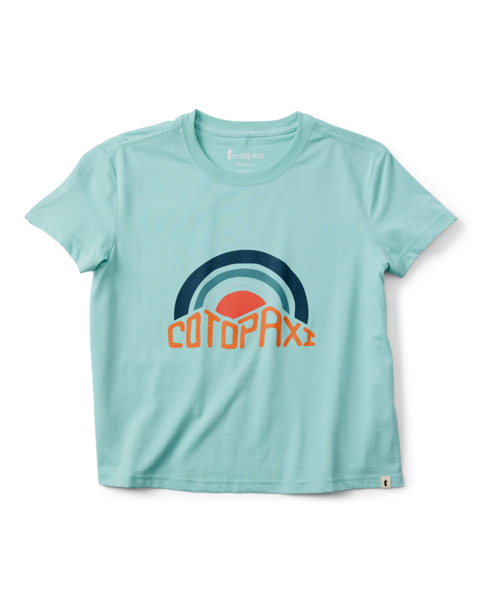 Sunset Embers T-Shirt - Women's - Tide Pool - US 5621