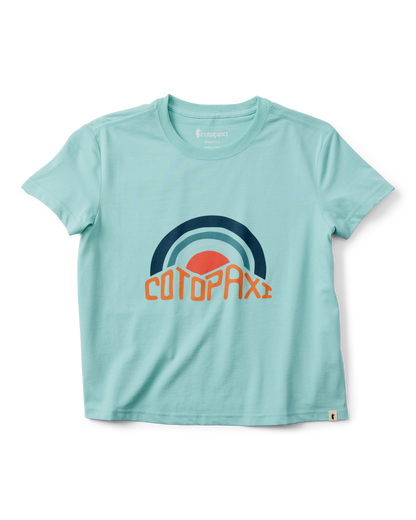 Sunset Embers T-Shirt - Women's - Tide Pool - US 5621