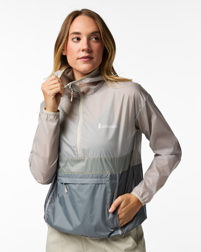 Teca Half-Zip Windbreaker - Women's - Looks Like Rain - US 6235