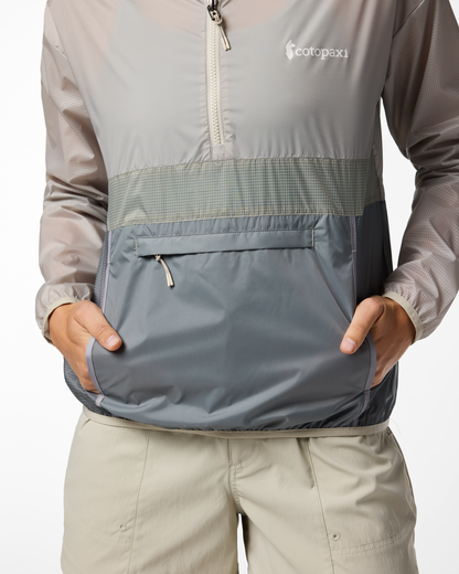 Teca Half-Zip Windbreaker - Women's - Looks Like Rain - US 6235