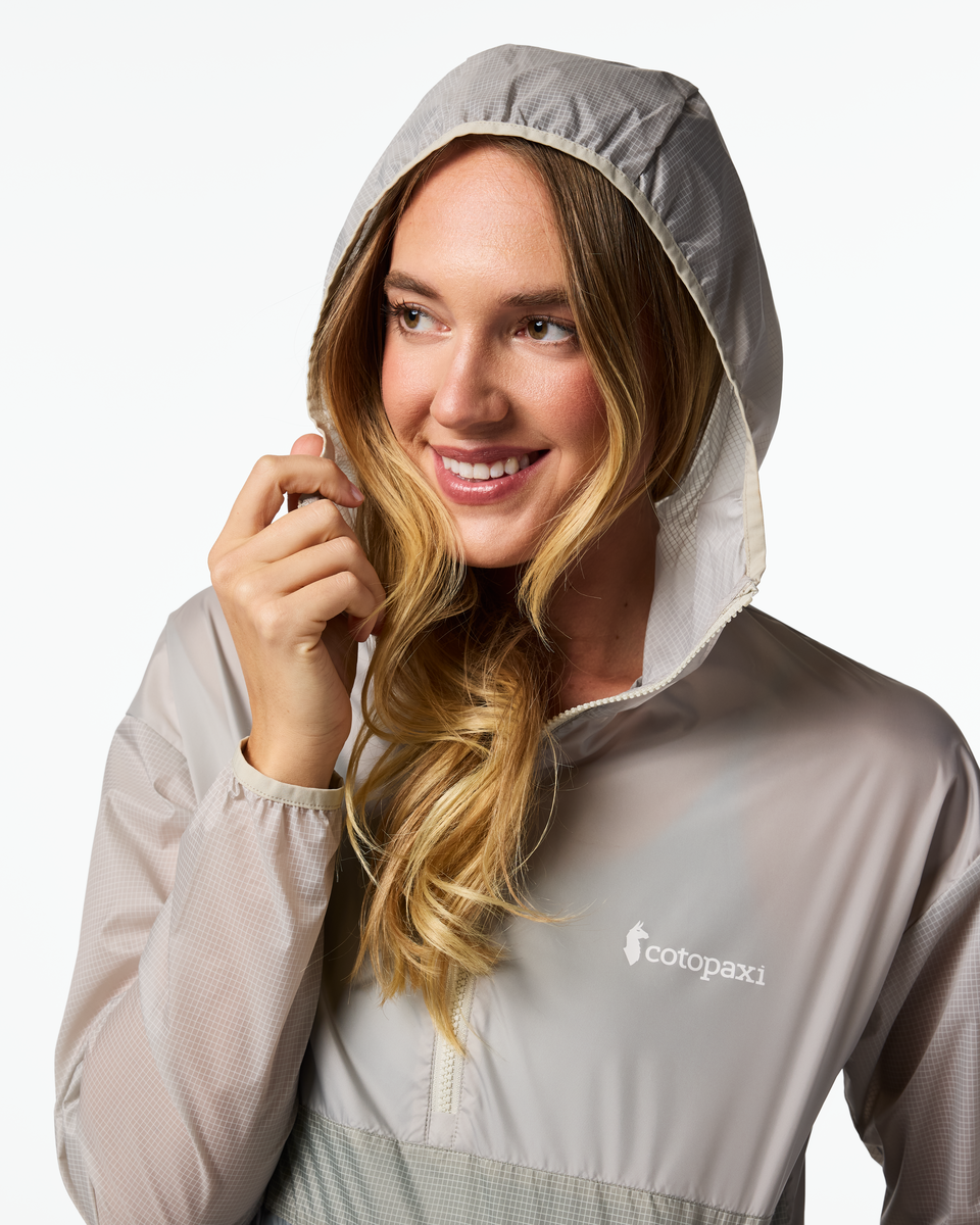 Teca Half-Zip Windbreaker - Women's - Looks Like Rain - US 6235