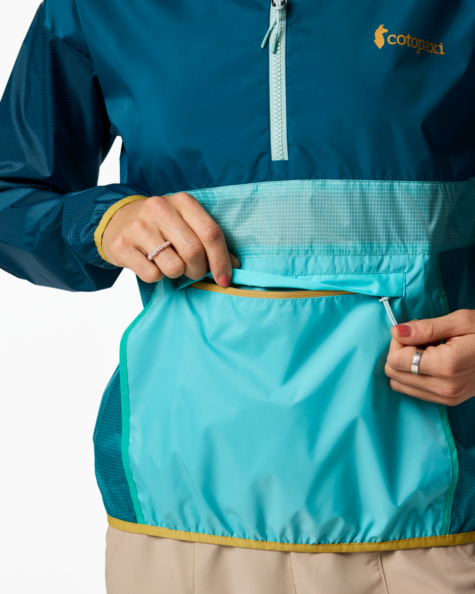 Teca Half-Zip Windbreaker - Women's - Waikiki - US 3546